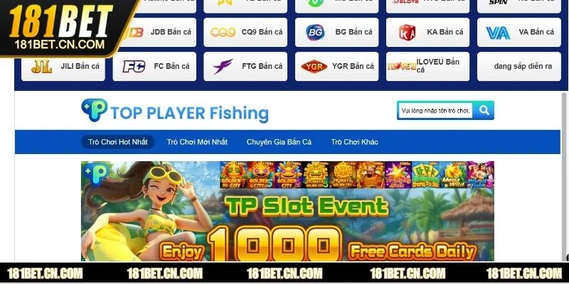 Sảnh bắn cá 181BET mang đến những sinh vật mới lạ